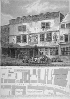 The Fortune Theatre, Golden Lane, City of London, 1811. Artist: William Wise