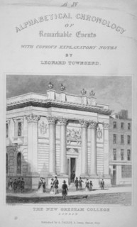 Gresham College, Basinghall Street, City of London, 1845. Artist: James Tingle