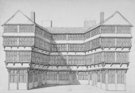 House in Hart Street, Crutched Friars, City of London, 1800. Artist: Anon