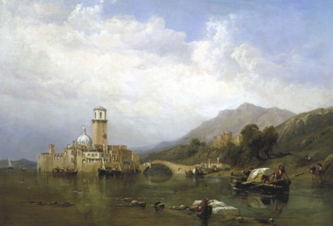 In the Gulf of Venice', 1848. Artist: Clarkson Stanfield