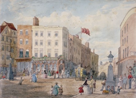 Middle Row, Holborn, London, 1867. Artist: EH Dixon
