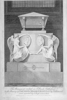 Monument to Captains James Mosse and Edward Riou, St Paul's Cathedral, City of London, 1806. Artist: Samuel Rawle