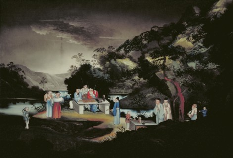 Chinese scene, c1800-1850. Artist: Anon