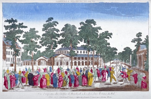 The Rotunda and Ranelagh House in Ranelagh Gardens, Chelsea, London, c1760. Artist: Anon