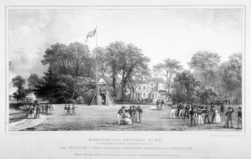 Members of the National Club, Chelsea, 1831. Artist: Day & Haghe
