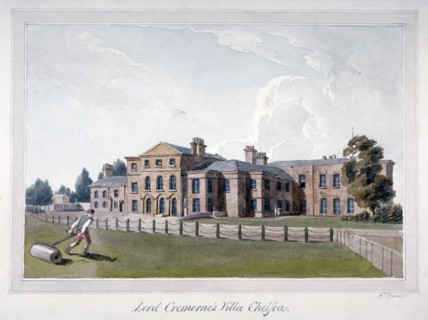 Cremorne House, Chelsea, London. Artist: E Dowell