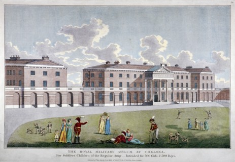 Royal Military Asylum, Chelsea, London, 1805. Artist: Anon