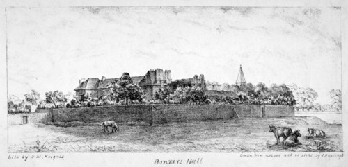 Bonner's Hall, Bethnal Green, London, 1852. Artist: J Rawlings