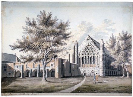 View of Ely House in Ely Place, Holborn, London, 1775. Artist: RB Godfrey