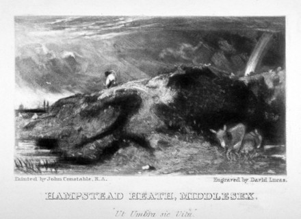 View of Hampstead Heath, London, 1831. Artist: David Lucas