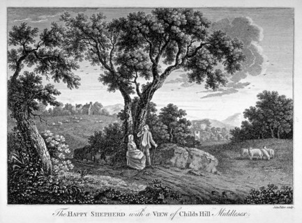 Childs Hill, Hampstead Heath, London, 1786. Artist: John Peltro