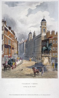 Charing Cross, Westminster, London, 1811. Artist: Anon