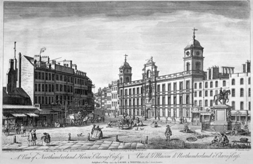 View of Northumberland House, Charing Cross, Westminster, London, 1794. Artist: John Bowles
