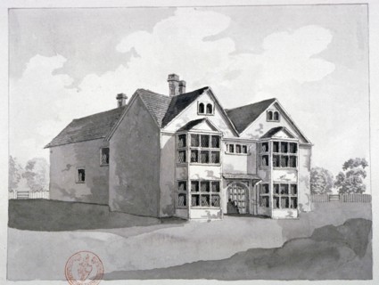View of the Manor House at Little Ilford, Newham, London, c1786. Artist: Anon