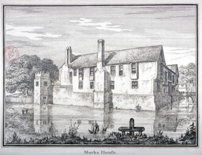 Marks Hall, Romford, Essex, c1790. Artist: Anon