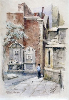 'Middle Temple', London, 1912. Artist: Robert Jobling