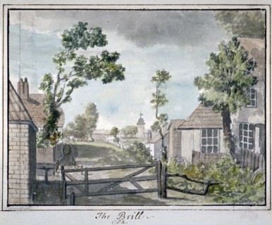 View of Brill House, St Pancras, London, 1784. Artist: Anon