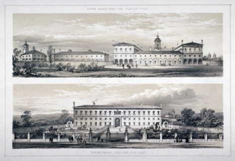 The Royal Naval School, Lewisham High Road, New Cross, Lewisham, London, c1870. Artist: Anon