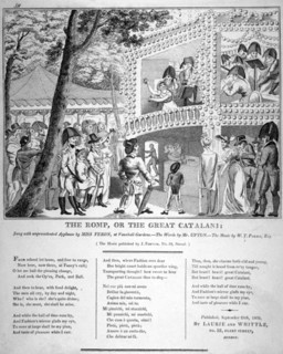 Musical performance at Vauxhall Gardens, Lambeth, London, 1809. Artist: Anon