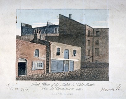 Cato Street conspiracy, 1820. Artist: Anon