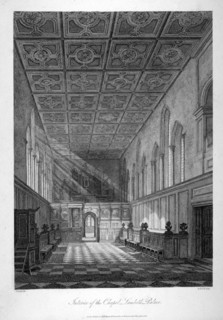 Interior view of Lambeth Palace chapel, London, 1806. Artist: Bartholomew Howlett