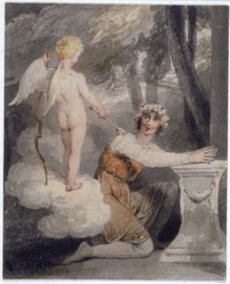 'Youth Crowned with Roses', c1780-1848. Artist: Edward Francis Burney