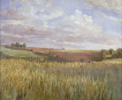 The Cornfield', c1864-1930. Artist: Anna Lea Merritt