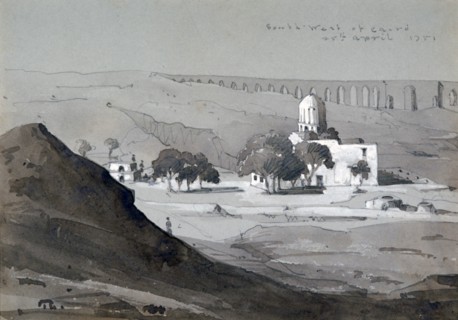 View South West of Cairo', 1851. Artist: William Clerihew