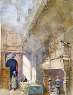 'Salle-a-Manger, Charterhouse', London, 1913. Artist: Alfred-Charles Conrade