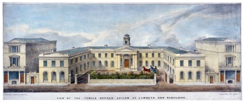The Lambeth Asylum for Girls, London. Artist: Charles Ingrey