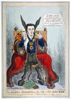 The mare's lamentation, or the self-willed Don-Key', 1830. Artist: John Phillips