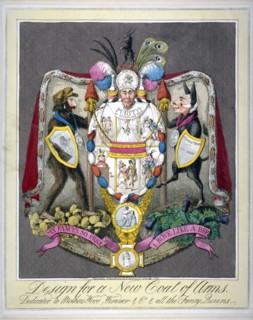 Design for a new coat of arms...', 1821. Artist: Anon