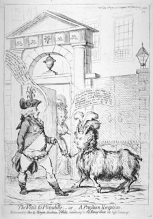 The Prince of Wales at York House, London, 1792. Artist: Anon