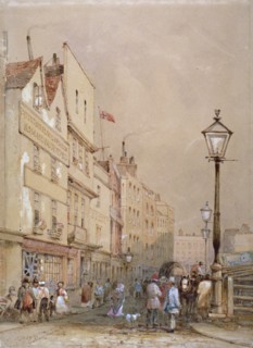 View of Smithfield Market, City of London, 1844. Artist: George Sidney Shepherd