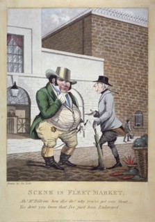 Ah! Mr Bilk'em how d'ye do? ...', c1825. Artist: Anon