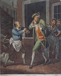 'Le Francois a Londres', 1770. Artist: C White