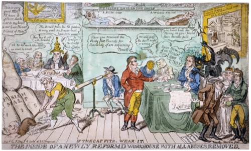 'The Inside of a Newly Reformed Workhouse with all Abuses Removed', 1813. Artist: Timothy Teas
