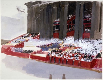 'Study for 'Queen Victoria's Diamond Jubilee Service'', 1897. Artist: Andrew Garrick Gow