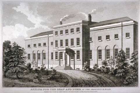 Asylum for the Deaf and Dumb, Old Kent Road, Southwark, London, 1813. Artist: Anon