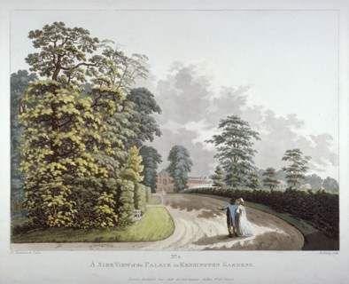 Kensington Gardens, London, 1798. Artist: Heinrich Schutz