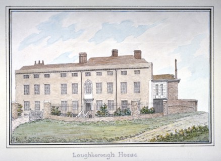 Loughborough House, Stockwell, Lambeth, London, c1800. Artist: Anon