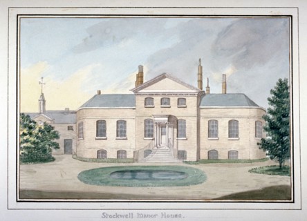 Stockwell Manor House, Lambeth, London, c1800. Artist: Anon
