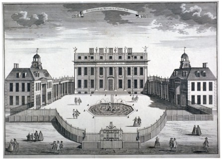 Buckingham House, Westminster, London, 1754. Artist: Sutton Nicholls