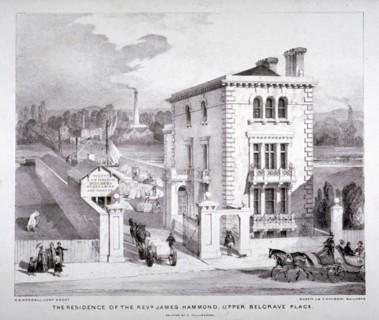 Buckingham Palace Road, Westminster, London, c1840. Artist: Charles Joseph Hullmandel
