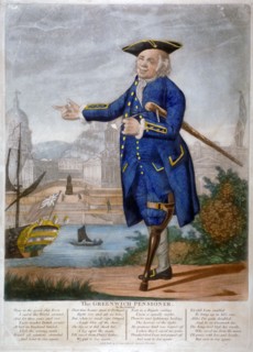 A Greenwich Pensioner, c1800. Artist: Anon