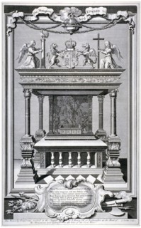 Monument to King Edward VI, Chapel of Henry VII, Westminster Abbey, London, c1740. Artist: George Vertue
