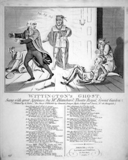 'Wittington's Ghost', 1807. Artist: Anon