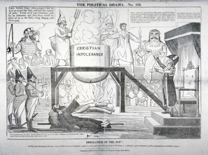Immolation of the Jew!', 1835. Artist: G Drake