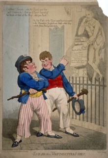 'Sailors in Westminster Abbey', 1804 Artist: Anon