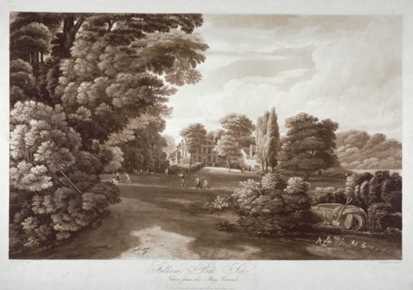 Fulham Park School, London, 1813. Artist: Frederick Christian Lewis
